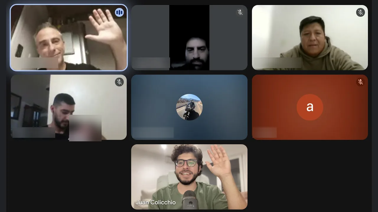 Sesión en vivo del Plan VIP por Google Meet, abril