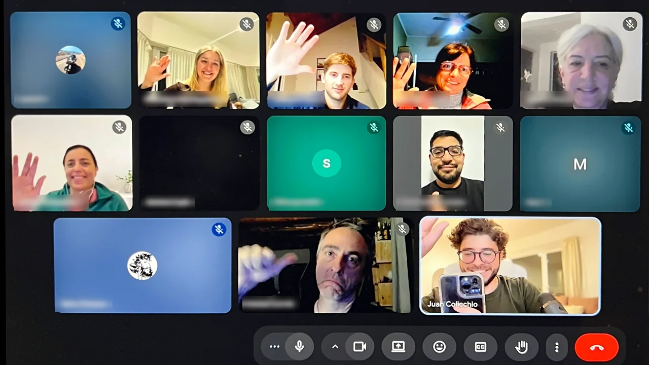Sesión en vivo del Plan VIP por Google Meet, agosto